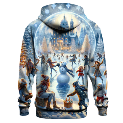 Whimsical Snow Globe Wonderland Hoodie