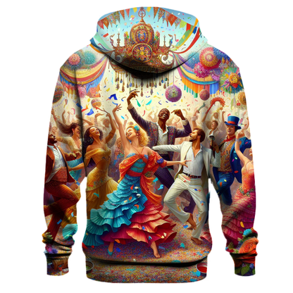 Colorful Festival Celebration Hoodie