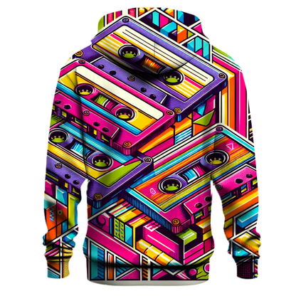 Cassette Vibes Design Hoodie Designer Hoodies