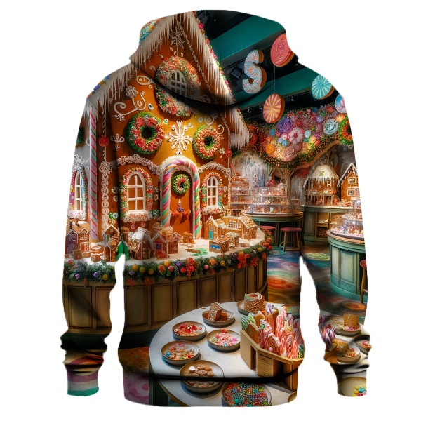 Festive Gingerbread Wonderland Hoodie