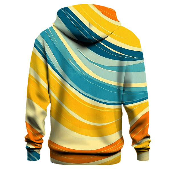 Sunny Retro Waves Hoodie