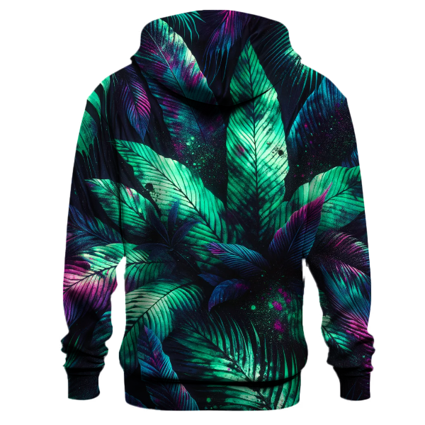 Midnight Jungle Echo Hoodie