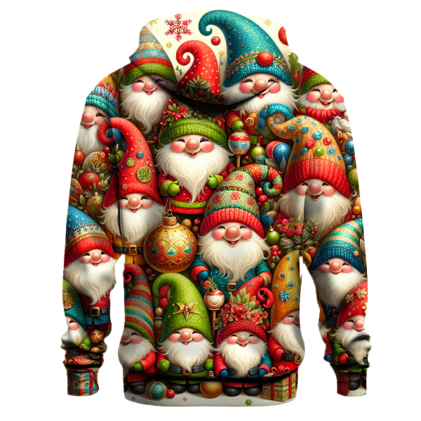 Charming Holiday Gnomes Hoodie