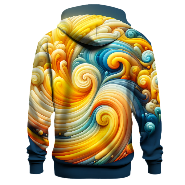 Sunny Days Tie-dye Design Hoodie