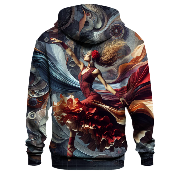 Fiery Flamenco Passion Hoodie