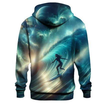 Cosmic Surfing Adventure Hoodie