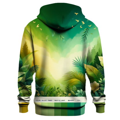 Tropical Rainforest Gradient Hoodie