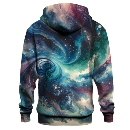 Cosmic Wave Tie-Dye Hoodie