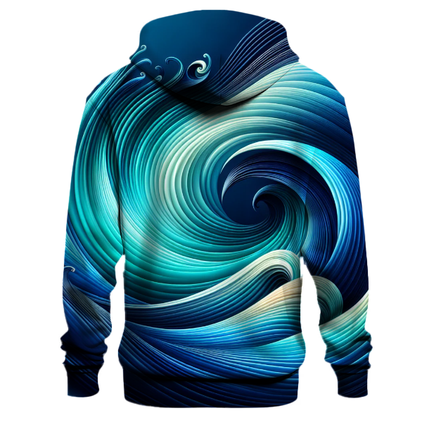 Ocean Wave Crest Hoodie