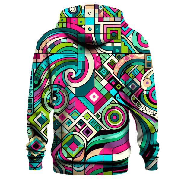 Funky Grooves Mosaic Hoodie