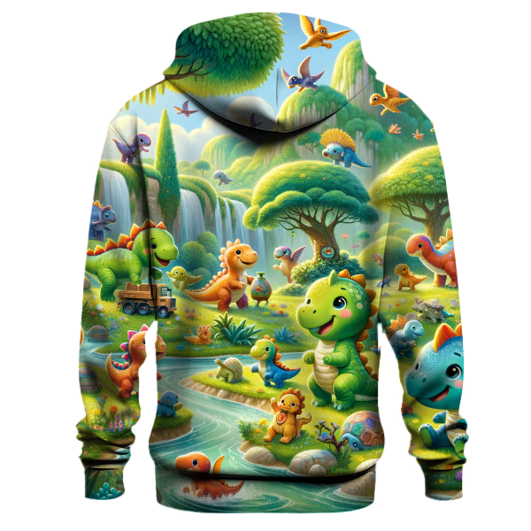 Cute Dino Dreams Hoodie