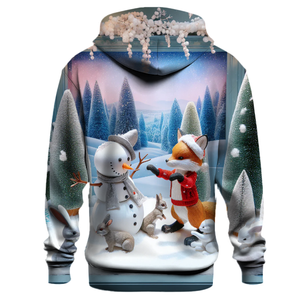 Festive Winter Friends Hoodie