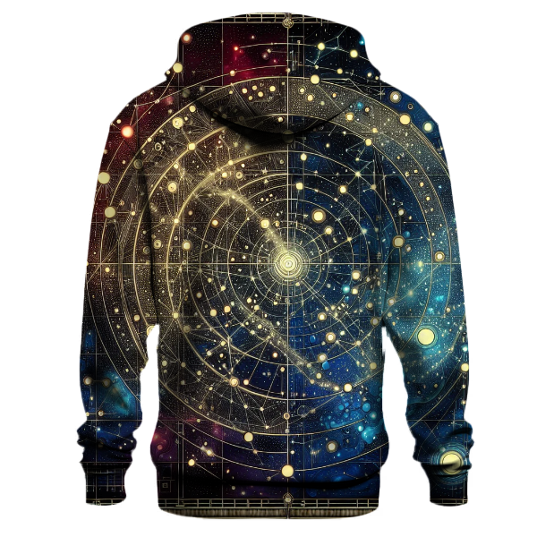 Galactic Traveler's Map Hoodie