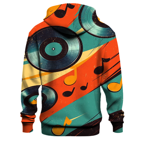 Bohemian Vinyl Vibes Hoodie