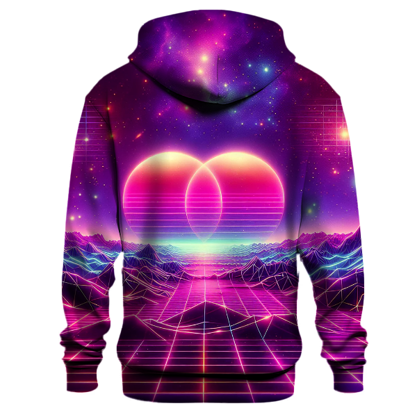 Cosmic Synthwave Adventure Hoodie