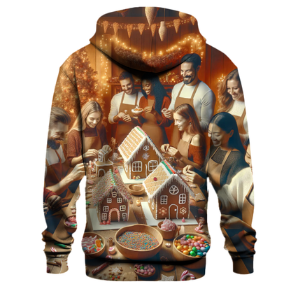 Gingerbread House Wonderland Hoodie