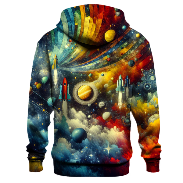 Retro Space Journey Hoodie