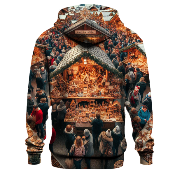 Alpine Christmas Market Adventure Hoodie