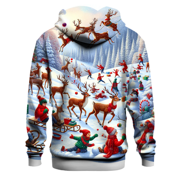 Merry Reindeer Games Hoodie