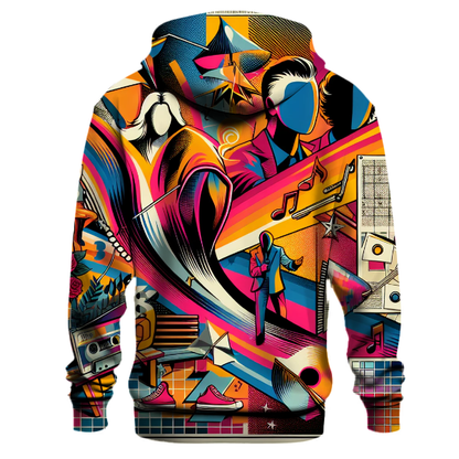 Nostalgic 80s Pop Icons Hoodie