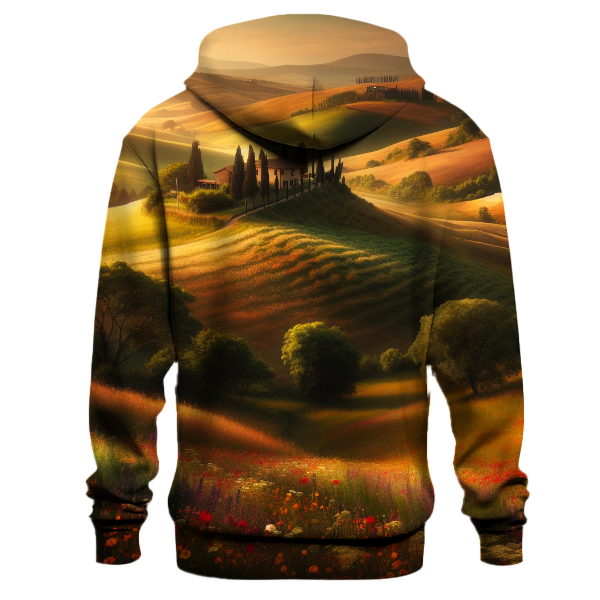 Charming Rustic Landscape Hoodie