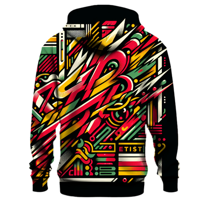 Electric Urban Art Hoodie