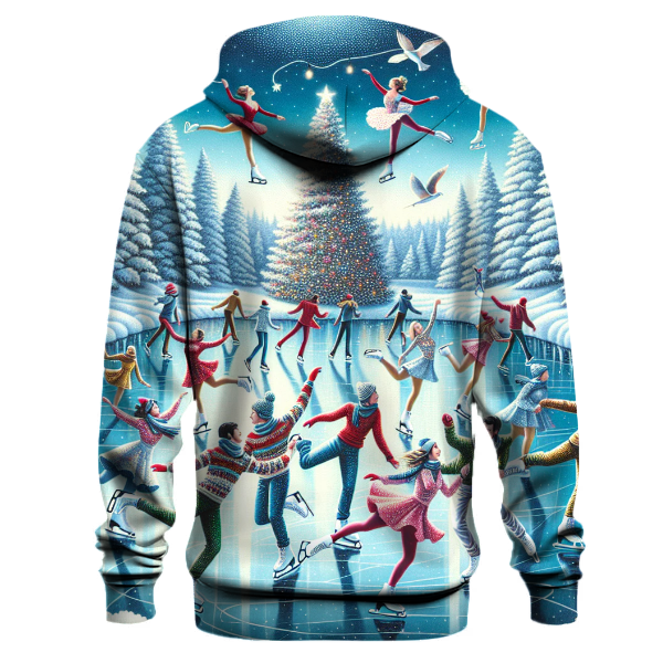 Winter Wonderland Ice Skating Hoodie