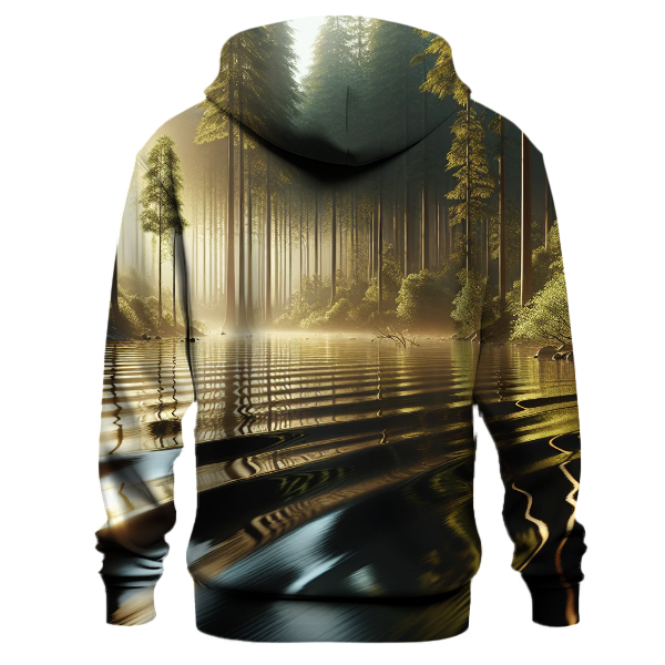 Serene Forest Reflections Hoodie