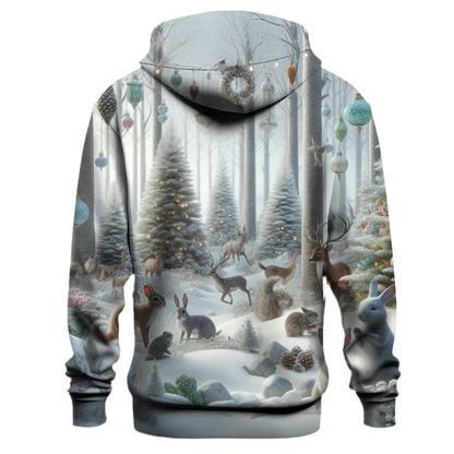 Festive Forest Critters Hoodie