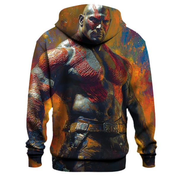 Dave Bautista The Mighty Drax's Comic Valor Hoodie