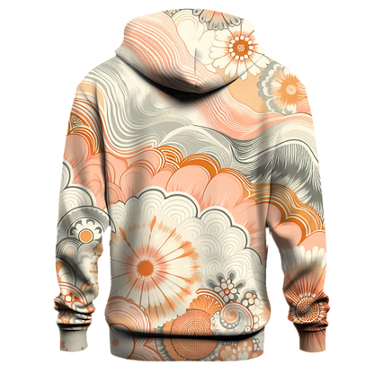 Peach Sorbet Tie-Dye Hoodie