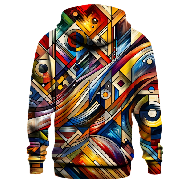 Colorful Abstract Geometrics Hoodie