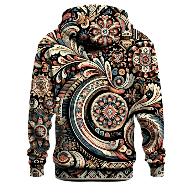 Folk Art Celebration Hoodie