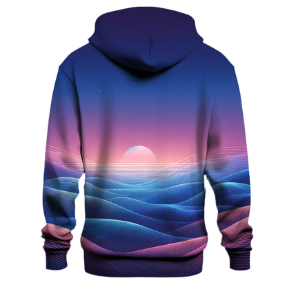 Twilight Reflections Gradient Hoodie