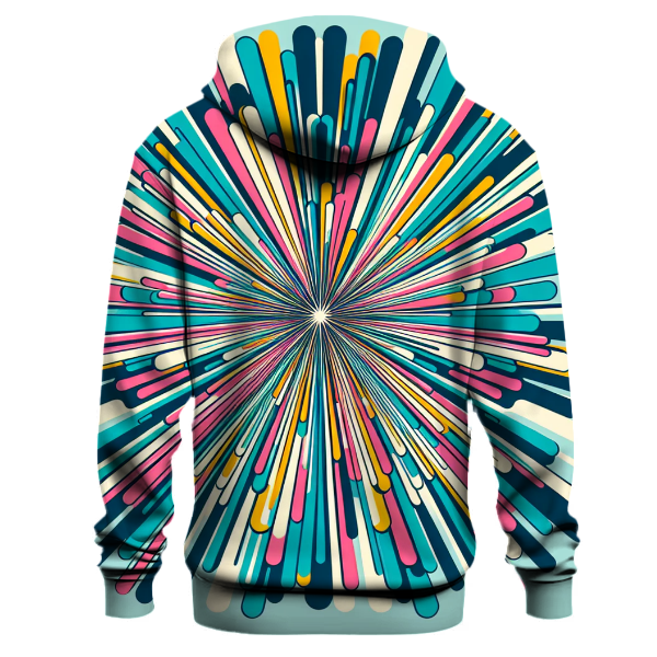 Funky Starburst Patterns Hoodie