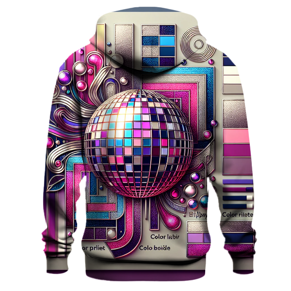 Vibrant Disco Ball Hoodie