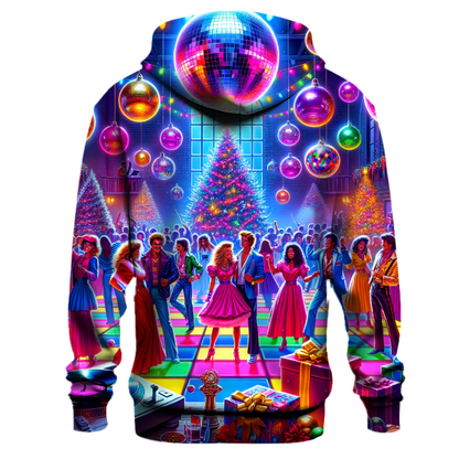 Retro 80s Christmas Bash Hoodie