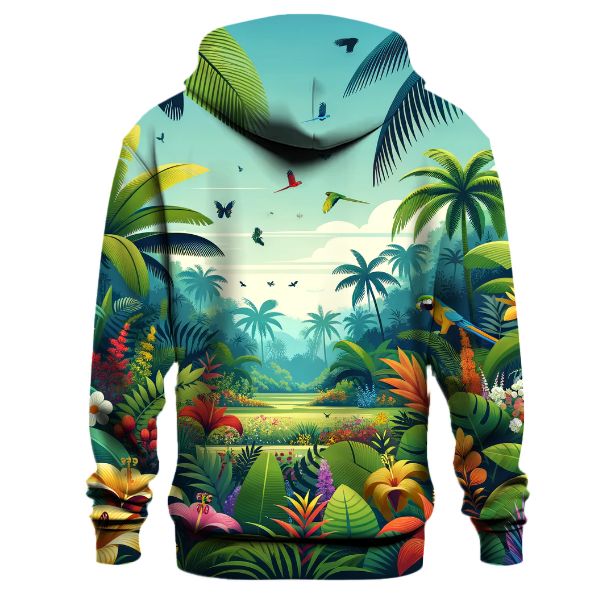 Lush Tropical Paradise Hoodie