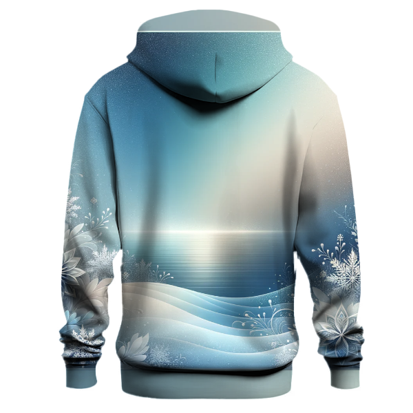 Frosty Blue Gradient Hoodie