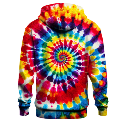 Rainbow Dreams Tie-dye Design Hoodie