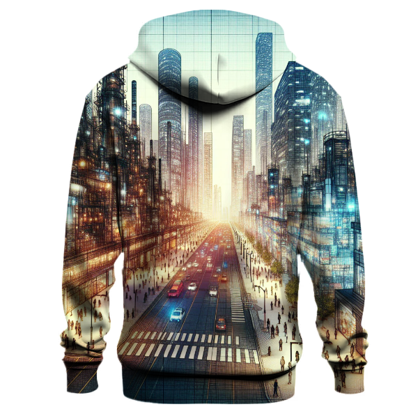 Industrial Urban Jungle Hoodie