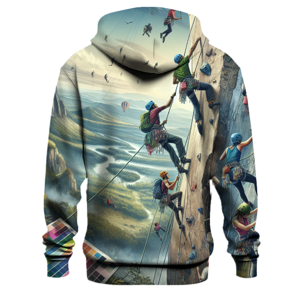 Rock Climbing Heights Hoodie