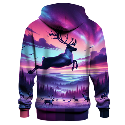 Reindeer Twilight Adventure Hoodie