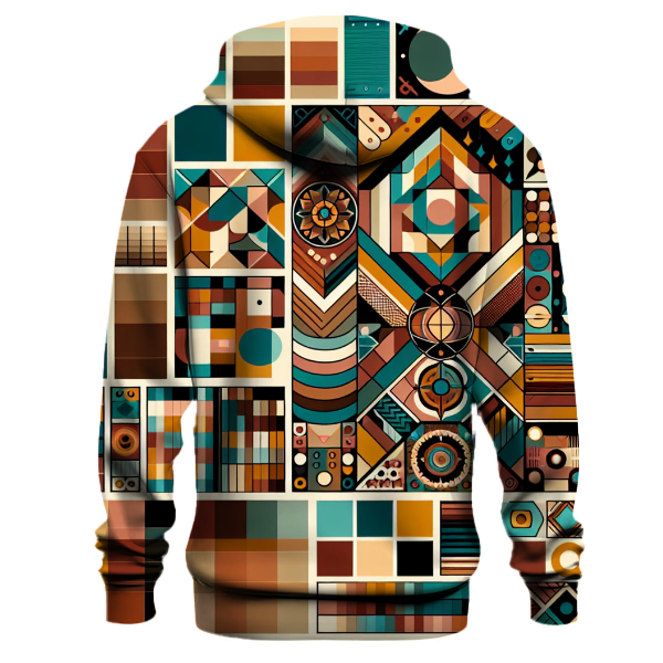 Retro Patchwork Revival Hoodie