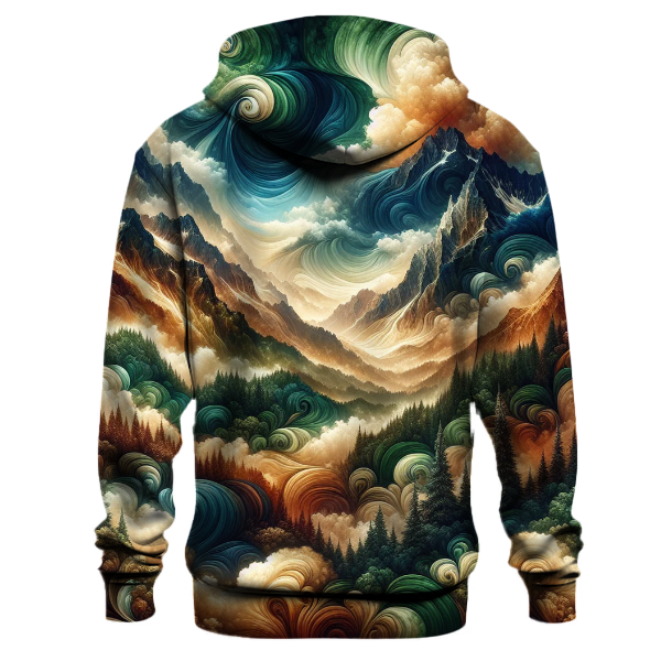 Mountain Summit Tie-Dye Hoodie