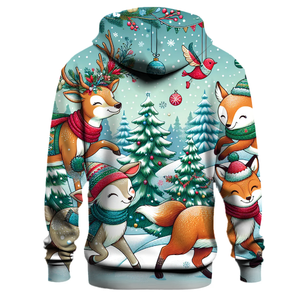 Whimsical Christmas Adventure Hoodie