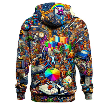 Retro Game Console Dreams Hoodie