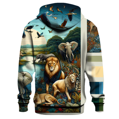 Animal Kingdom Wonders Hoodie