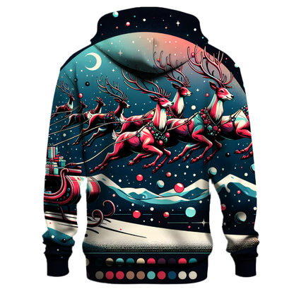 Reindeer Sleigh Adventure Hoodie