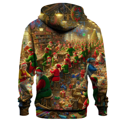 Joyful Elf Workshop Hoodie